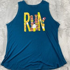 Raw Threads Disney Moana Athletics Sleeveless Tank Top Women's XL